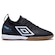 Chuteira Futsal Umbro Adamant Club - Adulto PRETO/BRANCO