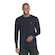Camiseta Uv Line Manga Longa com Proteção Solar Slim Pro - Masculina PRETO