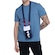 Bolsa Lateral Fila Pouch - Adulto AZUL/BRANCO