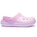 Sandália Crocs Júnior Crocband Clog T ROSA CLARO
