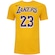Camiseta Los Angeles Lakers NBA Nike - Masculina AMARELO CLARO
