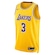Camiseta Regata Los Angeles Lakers Nike Dri-Fit NBA MNK SWGMN JSY AMARELO CLA/ROXO