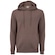 Blusa de Moletom Masculina ASICS com Capuz Canguru Fechado Fleece MARROM