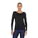 Camiseta Lauf Manga Longa Basic - Feminina PRETO