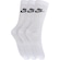 Kit de Meias Nike Sportswear Everyday Essential Crew com 3 Pares - Adulto BRANCO