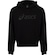 Blusa de Moletom Infantil ASICS com Capuz Canguru PRETO