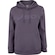 Blusa de Moletom Feminina ASICS com Capuz Canguru e Fleece ROXO
