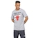 Camiseta Chicago Bulls NBA Manga Curta Estampada - Masculina MESCLA