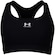 Top Fitness Sem Bojo Under Armour Méida Sustentação HG Padl Adulto PRETO/BRANCO