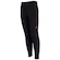 Calça Legging Infantil ASICS Contrastante PRETO/ROSA ESC