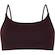 Top Fitness sem Bojo Oxer Baixa Sustentação Reversível Bicolor ROXO/LARANJA