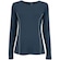 Camiseta Feminina Oxer Manga Longa Run AZUL