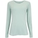 Camiseta Feminina Oxer Manga Longa Run VERDE CLARO