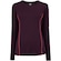 Camiseta Feminina Oxer Manga Longa Run VINHO/ROSA
