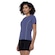 Camiseta Feminina Oxer Vivo Run AZUL/VERDE CLA