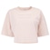 Blusa Cropped Manga Curta Feminina ASICS Box Quadrada ROSA CLARO