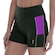 Bermuda Feminina Oxer Textura Cós Médio Média Compressão VERDE ESC/ROSA