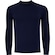 Camiseta Manga Longa Masculina Oxer com Proteção Solar UV AZUL ESCURO
