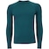 Camiseta Manga Longa Masculina Oxer com Proteção Solar UV VERDE ESCURO