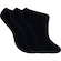 Kit de Meias Cano Baixo Oxer com 3 Pares - Adulto PRETO