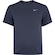 Camiseta Masculina Nike Manga Curta com Proteção UV Miler AZUL ESCURO