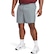 Bermuda Masculina Nike Dri-Fit Form 7IN CINZA/PRATA
