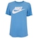 Camiseta Feminina Nike Manga Curta Sportswear Essential Icon Morango + Baunilha