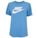 Camiseta Feminina Nike Manga Curta Sportswear Essential Icon MORANGO + BAUNILHA