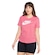 Camiseta Feminina Nike Manga Curta Sportswear Essential Icon SALMAO