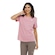 Camiseta Feminina Nike Manga Curta Sportswear Club ROSA CLARO