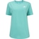 Camiseta Feminina Nike Manga Curta Sportswear Club AZUL CLA/BRANCO