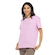 Camiseta Feminina Nike Manga Curta Sportswear Club ROSA/BRANCO