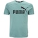 Camiseta Puma Masculina Essentials Logo VERDE/PRETO