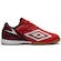 Chuteira Futsal Umbro V Club - Adulto VERMELHO/VINHO