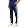 Calça adidas Train Essentials 3 Stripes - Masculina AZUL ESC/BRANCO