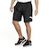Bermuda Masculina Mizuno Run Bird PRETO