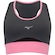 Top Fitness com Bojo Removível Mizuno Média Sustentação Run Easy 4 - Adulto CINZA/ROSA