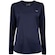 Camiseta Feminina Mizuno Manga Longa Energy AZUL ESCURO