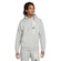 Blusão Masculino Nike Club Hoodie Logo CINZA MESCLA