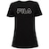 Camiseta Feminina Fila Manga Curta Basic Outline PRETO