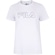 Camiseta Feminina Fila Manga Curta Basic Outline BRANCO/AZUL ESC