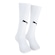 Meião Puma Cano Alto Team Liga Core - Infantil BRANCO