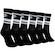 Kit de Meias Cano Alto Nike Essential Crew 3 Pares Adulto PRETO