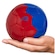 Minibola Adams Clubes VERMELHO/AZUL