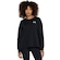 Blusa de Moletom Feminina Under Armour Rival Fleece Over PRETO