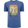 Camiseta Unissex CBB Manga Curta Lavada AZUL ESCURO