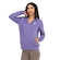 Jaqueta Feminina Nike com Capuz Sportswear Club FLC FZ ROXO