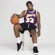 Camiseta Regata Magic Johson Los Angeles Lakers Mitchell & Ness NBA Swingman Road Jersey ROXO