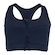 Top Fitness com Bojo Removível Oxer Alta Sustentação Zíper - Adulto AZUL