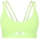 Top Fitness com Bojo adidas Baixa Sustentação Yoga Luxe Studio Adulto VERDE